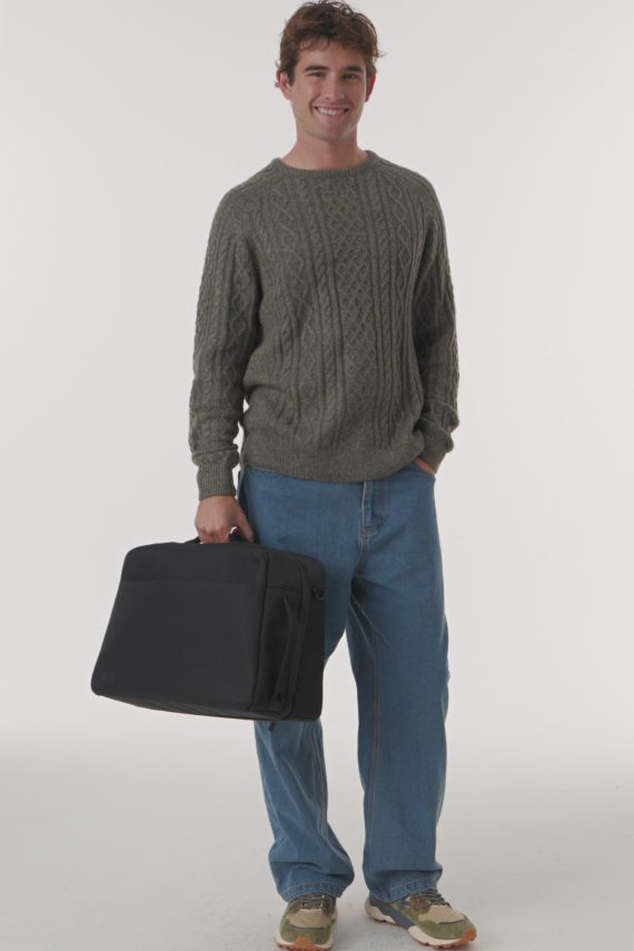 The Ultimate Travel Duffle in Black - Image 6