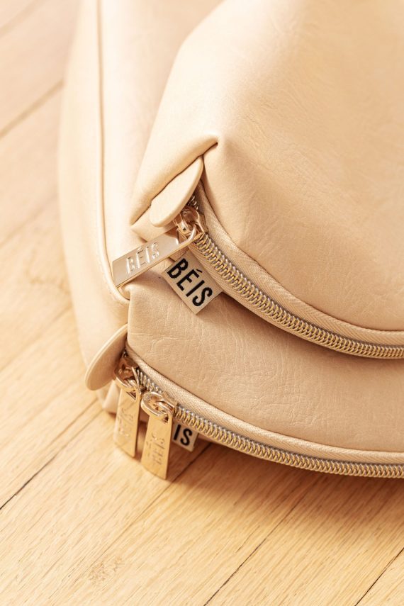 The Cosmetic Pouch Set in Beige - Image 6
