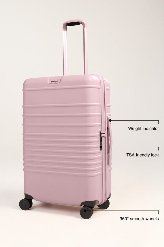 The Medium Check-In Roller in Atlas Pink - Image 2